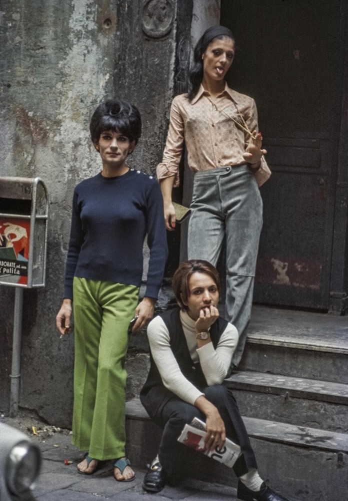 Lisetta Carmi, I Travestiti, 1965-1970, impression digitale (2017), 40 × 30 cm, édition 3/6 + II PA. Courtesy Ciaccia Levi, Paris. © Lisetta