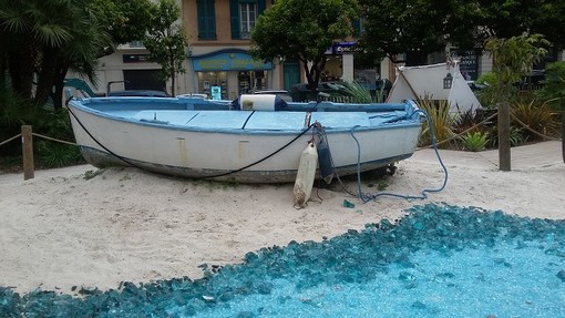"Una barca nel verde" di Milena Visentini