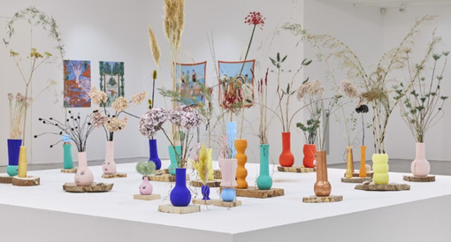 Virginie Barré, Absolue de rose, l’eac. – Espace de l’Art Concret. © Adagp, Paris 2026.
