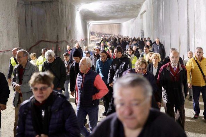 Il nuovo tunnel che modifica l'uscita Ovest della Voie Mathis Il nuovo tunnel che modifica l'uscita Ovest della Voie Mathis