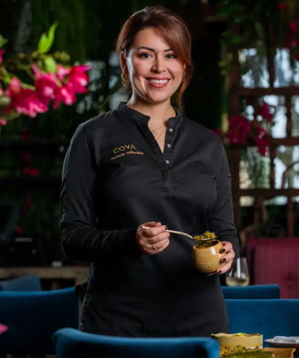 La chef del Coya Monte-Carlo Victoria Vallenilla La chef del Coya Monte-Carlo Victoria Vallenilla