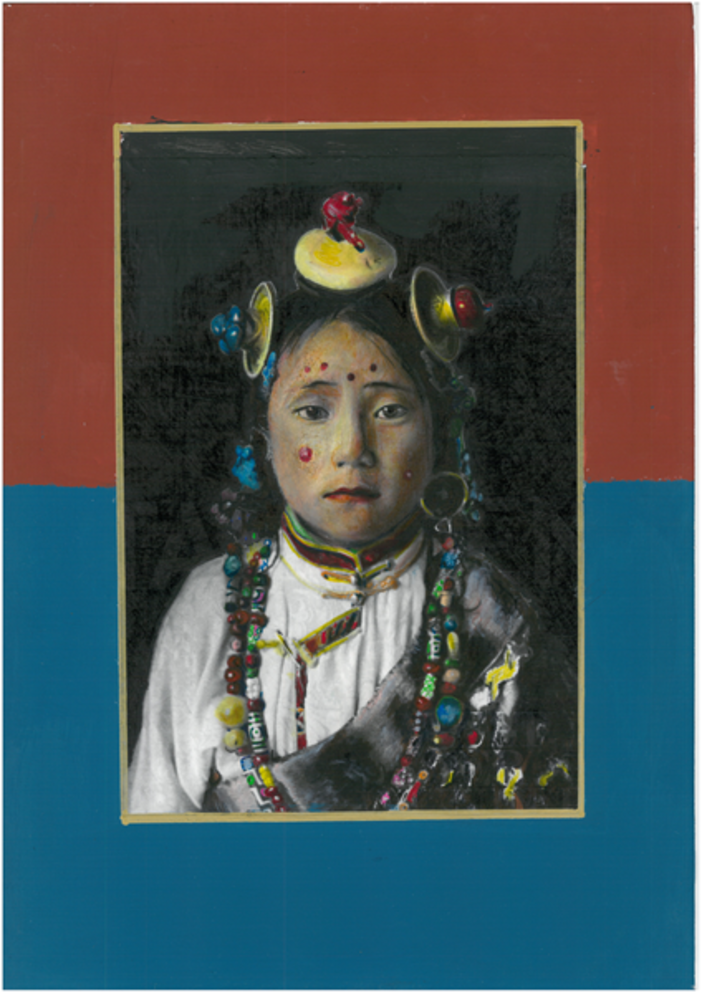 Jeune femme bouriate | Empire russe © Harampli G. Oroschakoff