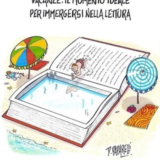 Vacanze culturali, vignetta di Danilo Paparelli