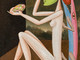 Victor Brauner, Pasto della sonnambula, 1942. Olio su tela, 61 × 46 cm. Collezione privata, Monaco. © Sacem Monaco 2026