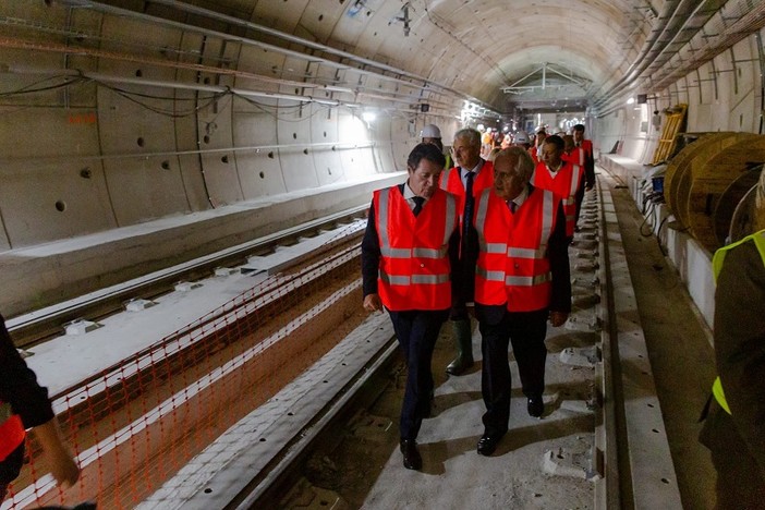 Come si presentava ieri, lunedì 7 ottobre, l'ultimo tratto della Ligne 2 Come si presentava ieri, lunedì 7 ottobre, l'ultimo tratto della Ligne 2