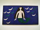 Alfredo Volpi Sans titre, 1962,  Huile et  tempera sur toile 142x265 cm Collection Mastrobuono, São Paulo © - Direction de la Communication / Charly Gallo