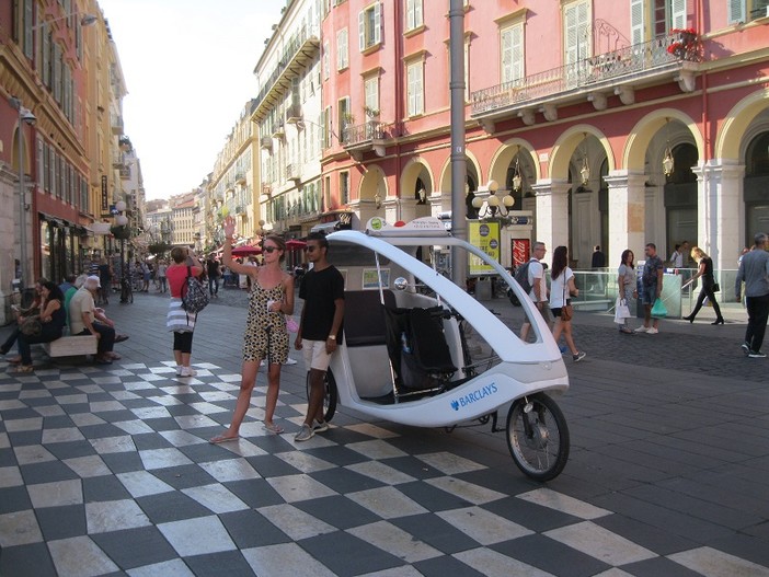 Velo taxi a Nizza