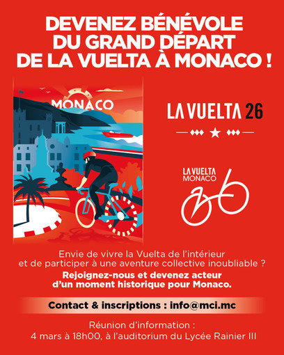 Vuelta 2026 a Monaoco: dal 20 al 23 agosto