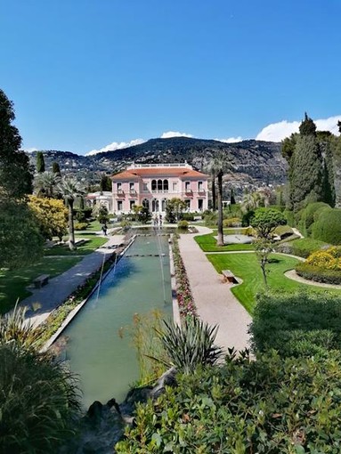 I giardini di Villa Ephrussi a Saint Jean Cap Ferrat. Foto di Luisella Cappio