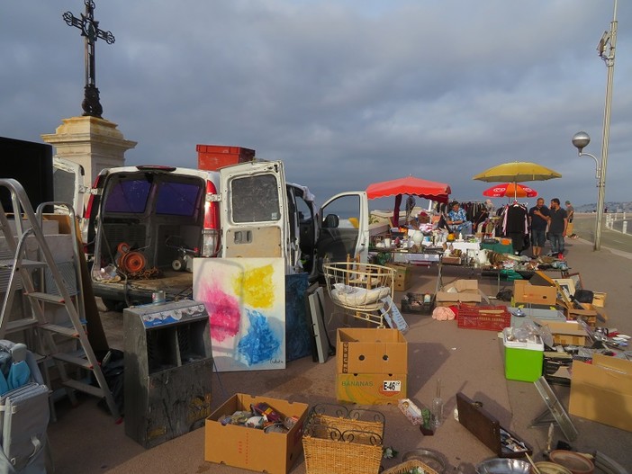 Vide greniers al porto di Nizza