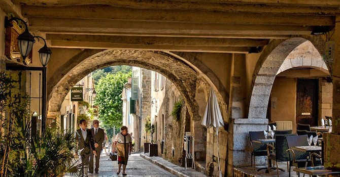 Valbonne village