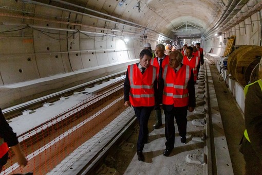 Come si presentava ieri, lunedì 7 ottobre, l'ultimo tratto della Ligne 2 Come si presentava ieri, lunedì 7 ottobre, l'ultimo tratto della Ligne 2