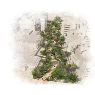 Vista aerea, Illustrazione: © Grant &amp; Associates