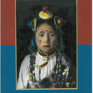 Jeune femme bouriate | Empire russe © Harampli G. Oroschakoff