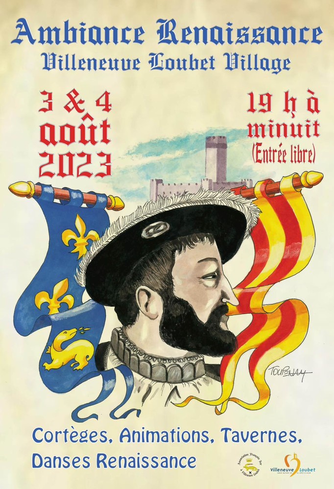 Villeneuve Loubet si prepara per la festa rinascimentale con corteo reale Villeneuve Loubet si prepara per la festa rinascimentale con corteo reale