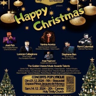 A Beausoleil e Cannes due appuntamenti con "The Golden Voice Star Concert"