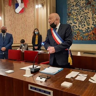 L'elezione di Yves Juhel a sindaco di Menton