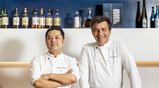 Yasunari Okazaki e Yannick Alleno Yasunari Okazaki e Yannick Alleno