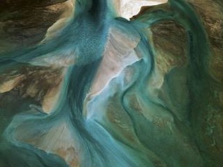 Shark Bay, bancs de sable dans la baie de L’Haridon Bight, péninsule Peron, Australie-Occidentale, Australie