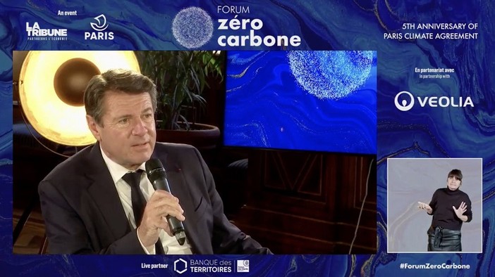 Christian Estrosi al Forum Zéro Carbone