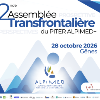 Il PITER ALPIMED+ si prepara alla seconda assemblea transfrontaliera, in programma il 28 ottobre a Genova Il PITER ALPIMED+ si prepara alla seconda assemblea transfrontaliera, in programma il 28 ottobre a Genova