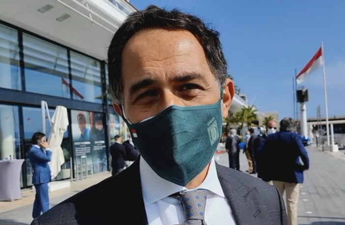 L'Ambasciatore Giulio Alaimo ospite per il varo di Monaco One "Una cosa bella e importante" L'Ambasciatore Giulio Alaimo ospite per il varo di Monaco One "Una cosa bella e importante"