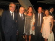 Da sinistra: Gianfranco Carli, l'on Claudio Scajola, Rentata Carli e la prof.sa Maria Teresa Verda Scajola