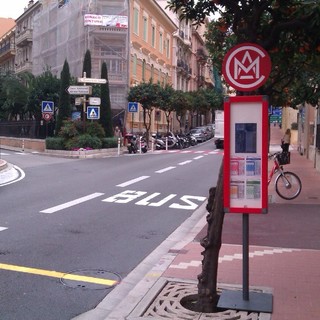 Monaco: una nuova fermata bus in rue Grimaldi