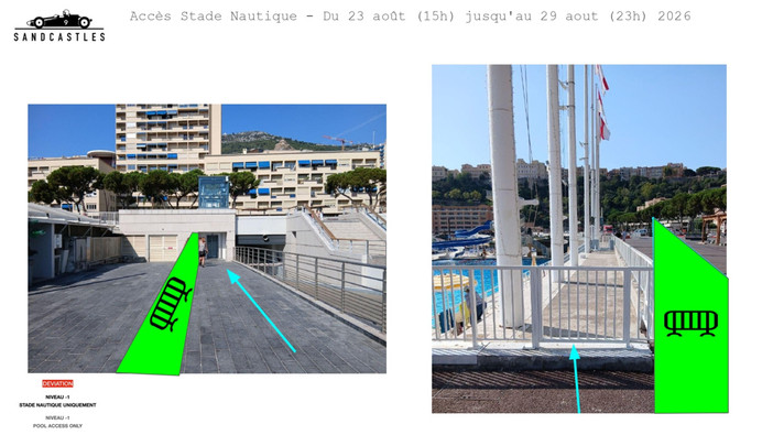 Stade Nautique Rainier III di Monaco: accesso modificato dal 23 al 29 agosto per una produzione cinematografica Stade Nautique Rainier III di Monaco: accesso modificato dal 23 al 29 agosto per una produzione cinematografica