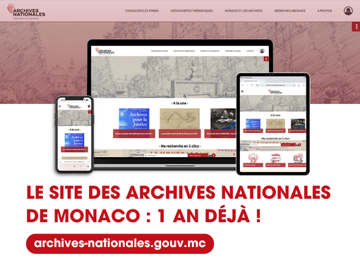 Monaco, il sito degli Archives nationales supera le 15.000 visite e amplia il patrimonio consultabile online Monaco, il sito degli Archives nationales supera le 15.000 visite e amplia il patrimonio consultabile online