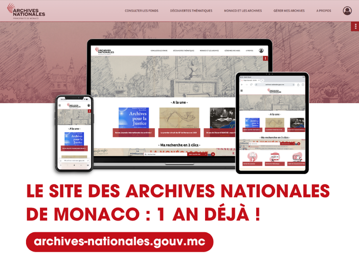 Monaco, il sito degli Archives nationales supera le 15.000 visite e amplia il patrimonio consultabile online