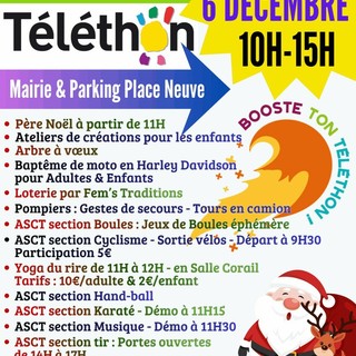 Téléthon La Turbie – Sabato 6 dicembre 2025