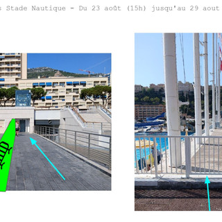Stade Nautique Rainier III di Monaco: accesso modificato dal 23 al 29 agosto per una produzione cinematografica