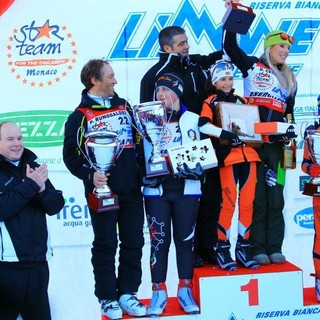 SAS il Principe Alberto ha partecipato a Limone Piemonte al 7° World Star Ski Event