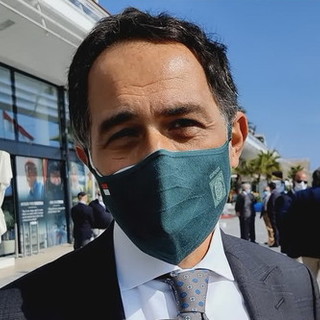 L'Ambasciatore Giulio Alaimo ospite per il varo di Monaco One "Una cosa bella e importante"