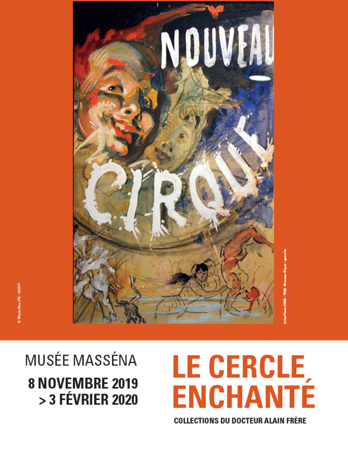 Il manifesto della mostra - Jules Cheret (1836 - 1932) Nouveau Cirque