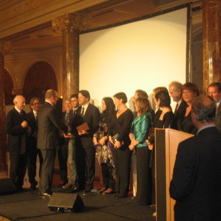 Un momento della premiazione dello scorso anno