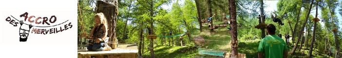 Ultimi giorni per vivere il Parco Accro Des Merveilles a Casterino, divertimento tra passerelle, funi e carrucole