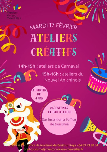 Attività creative per bambini 4-12 anni a Ca d’Breï  ©BIT - Breil sur Roya