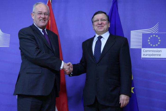 Il Ministro di Stato di Monaco Michel Roger ha incontrato a Bruxelles il presidente José Manuel Barroso Il Ministro di Stato di Monaco Michel Roger ha incontrato a Bruxelles il presidente José Manuel Barroso