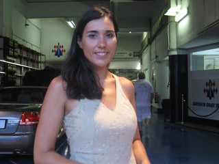 Carina Diaz, moglie dell'Ambasciatore Antonio Morabito