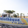 Biblioteca in spiaggia. Foto: ©Ville de Menton Biblioteca in spiaggia. Foto: ©Ville de Menton