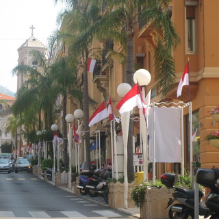 La via di Beausoleil che porta a Monte-Carlo