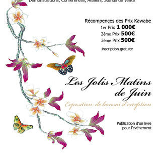 "Les Jolis Matins de Juin" la mostra del Bonsai Club di Monaco