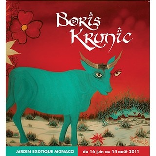 Boris Krunic espone al Jardin Exotique di Monaco