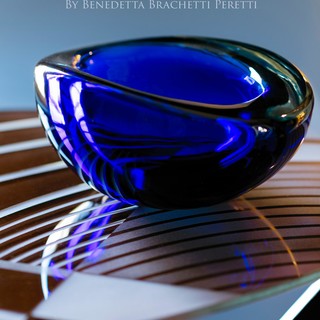 Benedetta Brachetti Peretti e la sua nuova collezione di opere in vetro di Murano intitolata 'MCCLXV' in mostra a Monaco