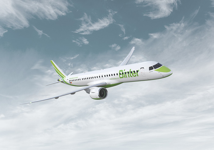 Binter e Embraer concludono l'acquisto di cinque nuovi aerei per 389 milioni di dollari