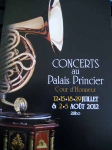 Montecarlo: i Concerti al Palais Princier 2012