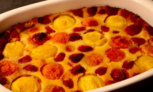 clafoutis de Provence aux abricots et pêches clafoutis de Provence aux abricots et pêches