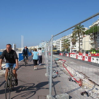 Nizza: nelle vacanze pasquali qualche disagio per cantieri sulla Promenade des Anglais